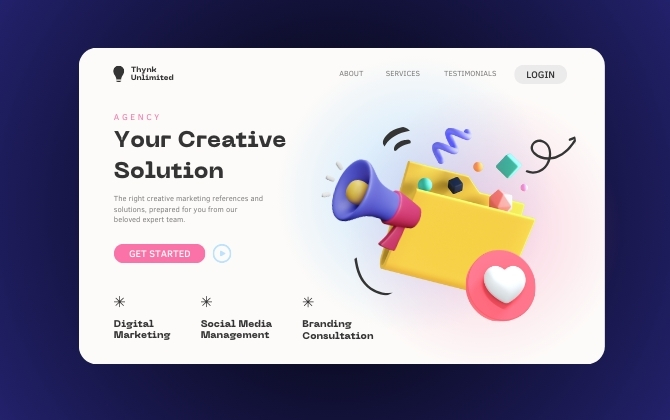 Creative Agency Business Website